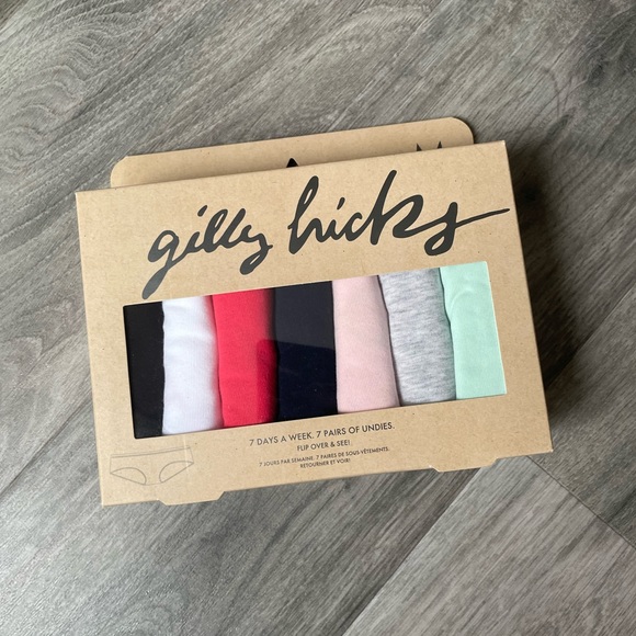 NWT Hollister Gilly Hicks Short Undie Weekday 7-Pack, Multicolour - Picture 3 of 6